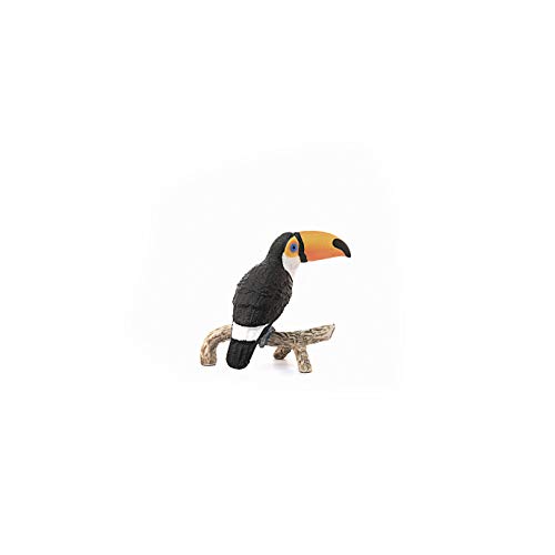 Schleich- Figura de Tucán, Colección Wild Life, 5.3 cm (14777)