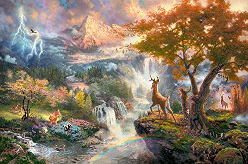 Schmidt Spiele 59486-Puzzle (1000 Piezas), diseño de Thomas Kinkade, Color carbón (59486)