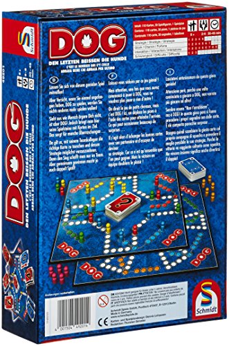 Schmidt Spiele Dog, Juego de Tablero (19 cm, 6,7 cm, 27,5 cm)