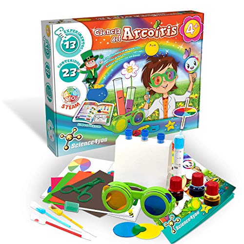 Science4you-Science4you – La Ciencia del Arco Iris – Juguete Cientifico y Educativo, Multicolor, 4 Años (80002308)