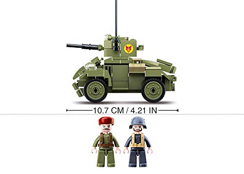 Sluban-M38-B0710 UK Army - MK2 Wheeled Armored Vehicle (M38-B0710)