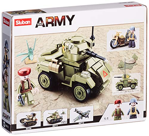 Sluban-M38-B0710 UK Army - MK2 Wheeled Armored Vehicle (M38-B0710)