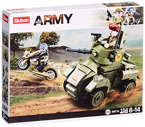 Sluban-M38-B0710 UK Army - MK2 Wheeled Armored Vehicle (M38-B0710)