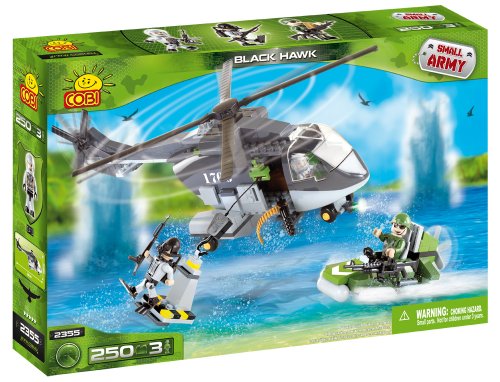 Small Army 250 Pcs Black Hawk - Juego de construcción para niños (Cobi COB2355)