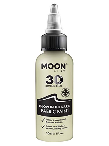 SMIFFY Moon Glow - Glow in The Dark Fabric Paint,