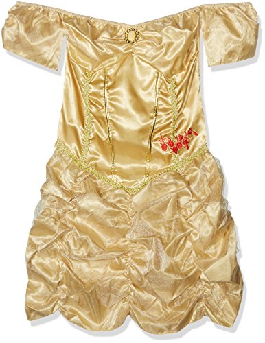 Smiffys-20549M Disfraz Fever de Princesa Dorada, con Vestido, Color Oro, M-EU Tamaño 40-42 (Smiffy'S 20549M)