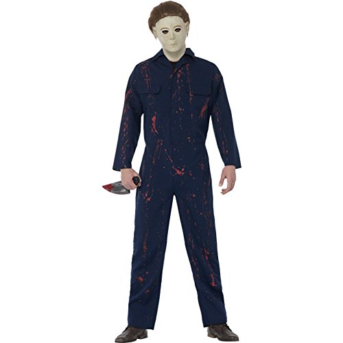 Smiffy's-H2O H2O - Disfraz de michael myers H20 para Halloween, Mens, SM27159/M, M