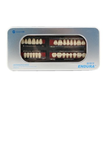 SNHUATONG 1 Caja / Set Nueva Dental del Tamaño de la prótesis de los dientes de color falsa M32 A2 dientes 28-pc