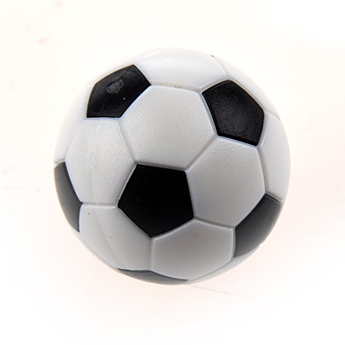 SODIAL(R) Futbolin 10pcs 32mm Futbolin de Mesa plastico Bola del Futbol de Tableta