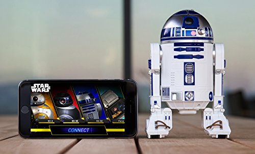 Sphero Star Wars R2-D2 App-Enabled Droid Robot - Juguetes de Control Remoto (Polímero de Litio, 5 V, 1 h, 108 mm, 108 mm, 170 mm)