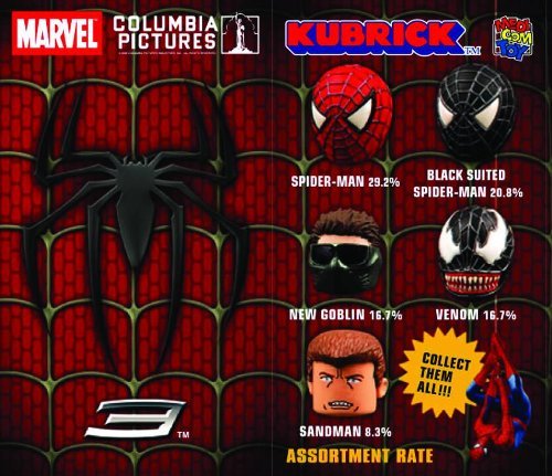 Spider-Man 3: Kubricks Caja de 24