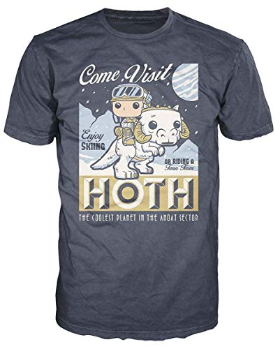 Star Wars 599386031 - Camiset cabezón Come Visit hoth l