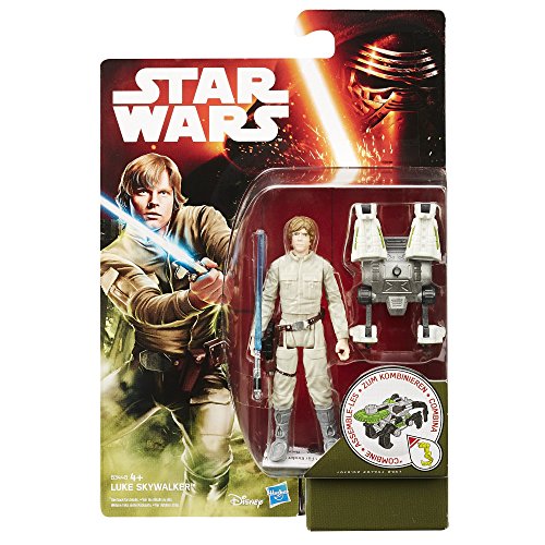 Star Wars - Episodio V - Figura Forest Mission Luke Skywalker, 9.5cm (B3448)