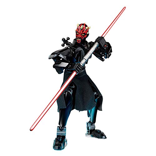 Star Wars Funcionable Figure Stormtrooper Darth Vader Kylo REN Chewbacca Boba Jango Fett General Grodou Action Figure Toy For Kid (Color : Stormtroop Commander)