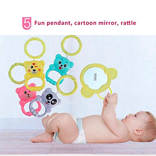 starte Baby Gym Tapetes De Juego Musical para Piso, Patadas Y Juegos Piano Gym Centro De Actividades con Música, Luces Y Sonidos Juguetes para Bebés Y Niños Pequeños De 0 A 12 Meses De Edad