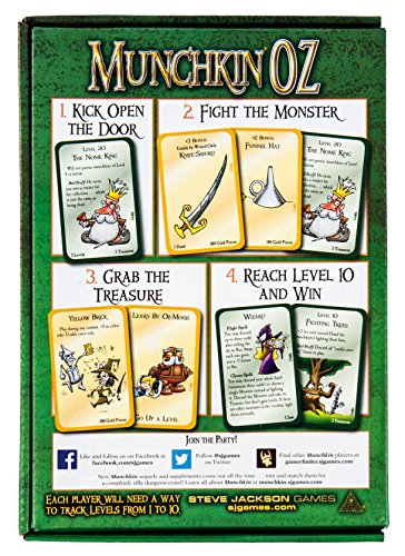 Steve Jackson Games-Juego de Cartas Munchkin Oz. (4431SJG)