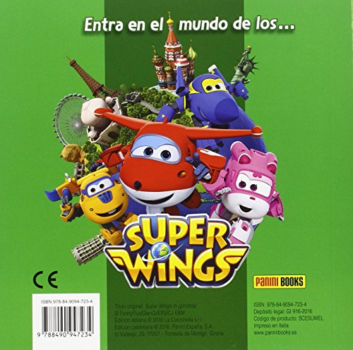 Super Wings. El Elefantito Se Baña