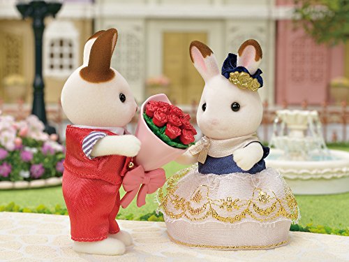 Sylvanian Families - 5362 - Set de novios Stella Chocolate y William Cinnamon