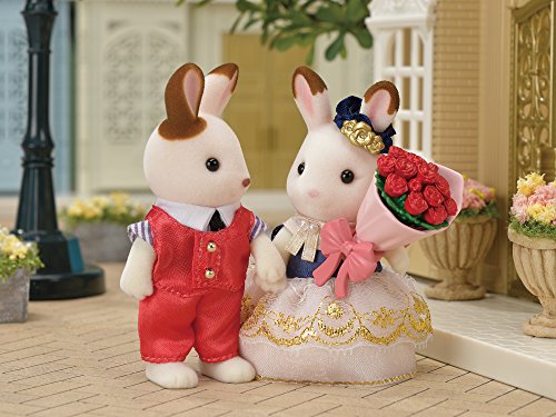 Sylvanian Families - 5362 - Set de novios Stella Chocolate y William Cinnamon