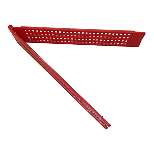 Tabla braille de plástico (4 líneas x 28 casillas) – Rojo