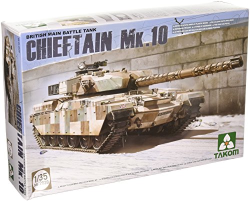 TAKOM Tak 2028 – Modelo de Tanque de Batalla Principal británico Chieftain MK 10