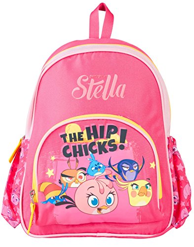 Target Angry Birds Stella Mochila escolar, 34 cm, 28 liters, Rosa