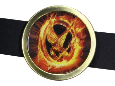 The Hunger Games Movie Belt Buckle "Mockingjay"