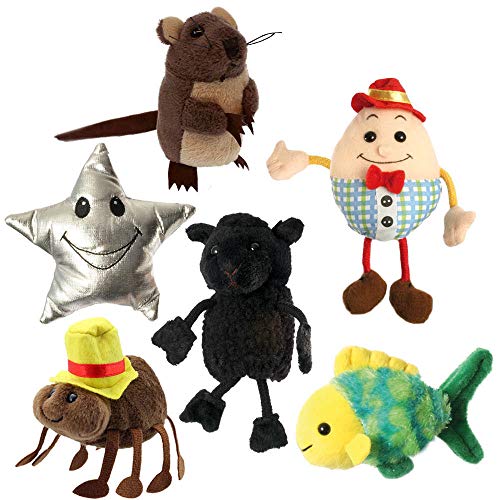 The Puppet Company Rimas de guardería Juego de 6 Marionetas de Dedo (PC002040)