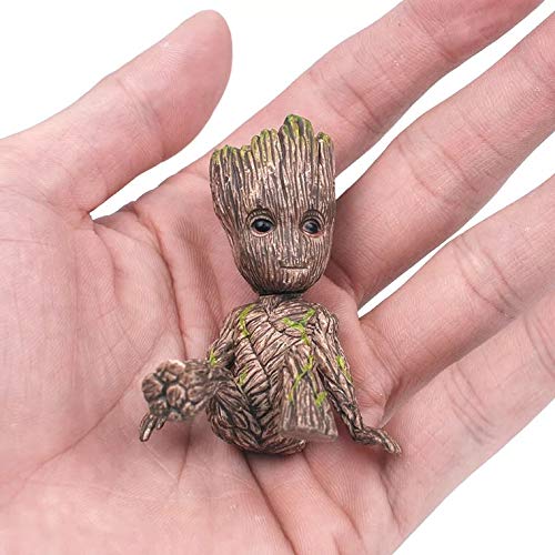 thematys® Baby Groot Figura de acción de la película clásica para coleccionar y Jugar - Perfecto como Regalo - Soy Groot