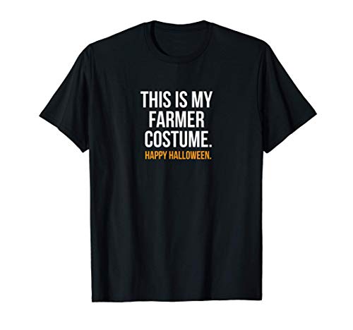 This Is My Farmer Costume Funny Halloween Camiseta