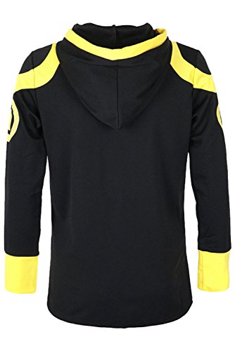 tianxinxishop Unisexo Disfraz de Cosplay de Juego de Amor Sudadera con Capucha de Mistico Hacker, M