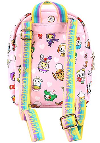 Tokidoki Toki Takeout - Mochila pequeña, color rosa