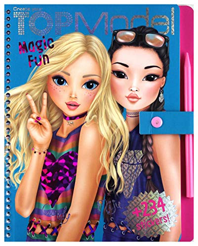 Top Model 0010015 - Cuaderno para colorear motivo Magic Fun