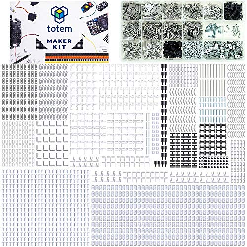 Totem XL Maker Kit. Set de construcción mecánica para proyectos DIY, robótica y prototipos