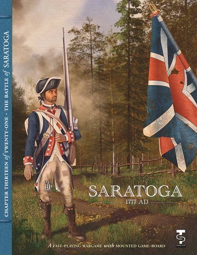 TPS: Battle of Saratoga 1777 Board Game by TPS Turning Point Simulations