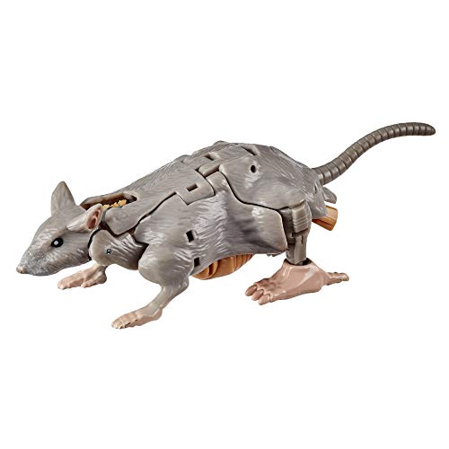 Transformers Toys Generations War for Cybertron: Kingdom Core Class WFC-K2 Rattrap Figura de acción para niños de 8 años en adelante, 3.5 Pulgadas