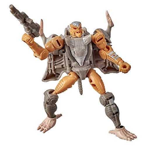 Transformers Toys Generations War for Cybertron: Kingdom Core Class WFC-K2 Rattrap Figura de acción para niños de 8 años en adelante, 3.5 Pulgadas