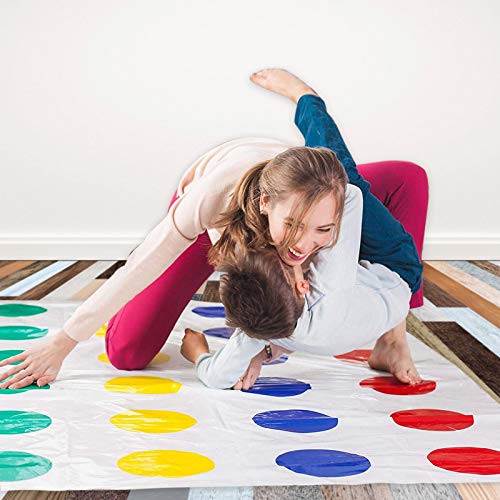 Twister Manta De Picnic, Twister Ultimate Mat Más Grande,Más Manchas De Colores,Juguetes De Aprendizaje Para Niños Juego De Fiesta Familiar Para Adultos Picnic Deporte Al Aire Libre Juguete De Regalo