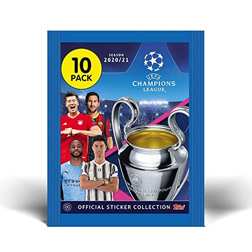 UCL Mini Lata Pegatinas T.20/21 (9 Sobres)