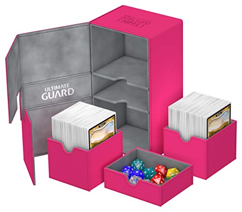 Ultimate Guard-Juego de Cartas Twin Flip'N'Tray Deck Case 200+ Xenoskin, Color Arena Mate (UGD010849)