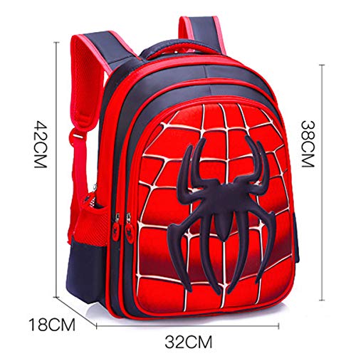 unbrand Niños Mochila Niña Niños Bolsa de Viaje Mochila Impermeable Capitán América Spiderman Impreso Mochila Escolar Mochila Escolar Camping Senderismo