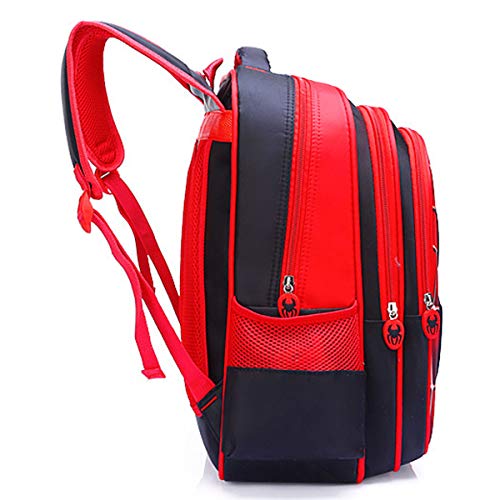 unbrand Niños Mochila Niña Niños Bolsa de Viaje Mochila Impermeable Capitán América Spiderman Impreso Mochila Escolar Mochila Escolar Camping Senderismo