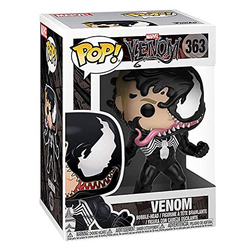 Venom Bobble-Head Figura Eddie Brock Marvel Funko Pop No. 363 Vinilo 12cm