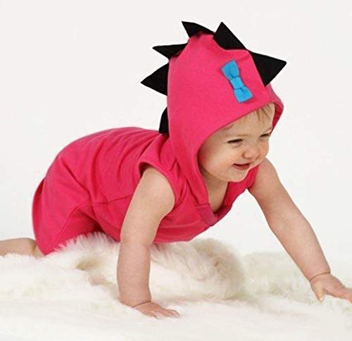 Vestido de dinosaurio para niñas | Ropa de bebé y niñas de dinosaurio | Vestidos de fiesta de verano – Ideal para baby shower, Twin, disfraz de Halloween o regalo de primer cumpleaños | por BABY MOO'S UK (6-12 meses)