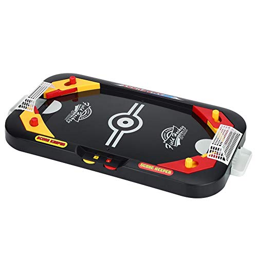 VGEBY Juguete de Mesa Air Hockey, 2 en 1 Juego de Mesa de Juego de Mesa de fútbol de Hockey sobre Hielo para niños Adultos