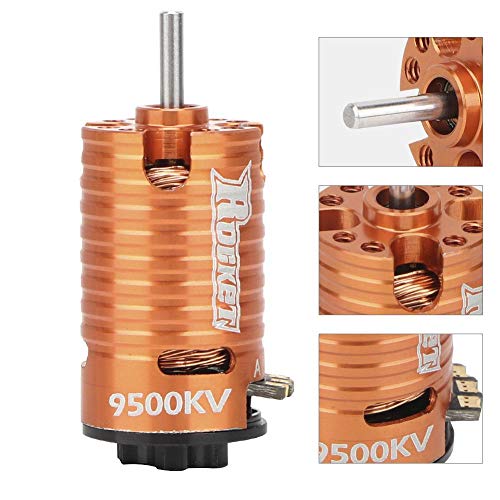 VGEBY Motor RC, Mini-Z 2 Polos 3 Ranuras Micro 9500KV Motor sin escobillas para 1/24 1/28 RC Juguetes Modelo DIY