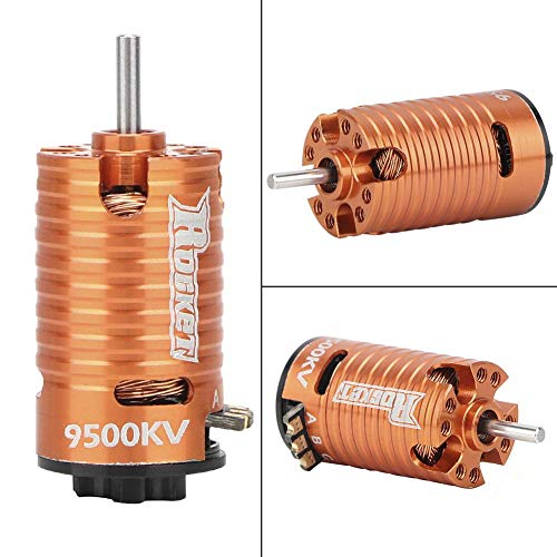 VGEBY Motor RC, Mini-Z 2 Polos 3 Ranuras Micro 9500KV Motor sin escobillas para 1/24 1/28 RC Juguetes Modelo DIY