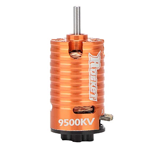 VGEBY Motor RC, Mini-Z 2 Polos 3 Ranuras Micro 9500KV Motor sin escobillas para 1/24 1/28 RC Juguetes Modelo DIY