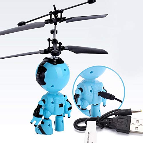 VGEBY1 Helicóptero de inducción, Robot de Vuelo del avión no tripulado de la suspensión del Juguete de los Aviones de inducción de la Carga por USB para los niños