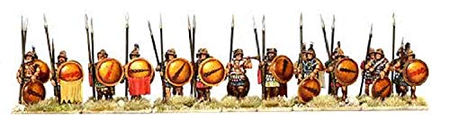 Victrix VXA003 - Hoplitas Blindadas De Theban del Siglo V Al III a. C. - 48 Cajas De Figuras - Miniaturas De Plástico De 28 mm - Antiguos Griegos